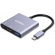 Adaptador USB C para HDMI 1.4 USB 3.0 e USB C 3.2 100w Comtac