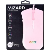 Mouse Gamer Dazz Mizard Rosa 12000Dpi