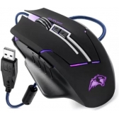 Mouse Gamer USB EXBOM MS-G270 3200 DPI RGB Preto