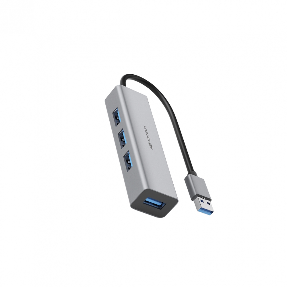 Hub USB 3.0 4 Portas C3 Tech HU-340GY
