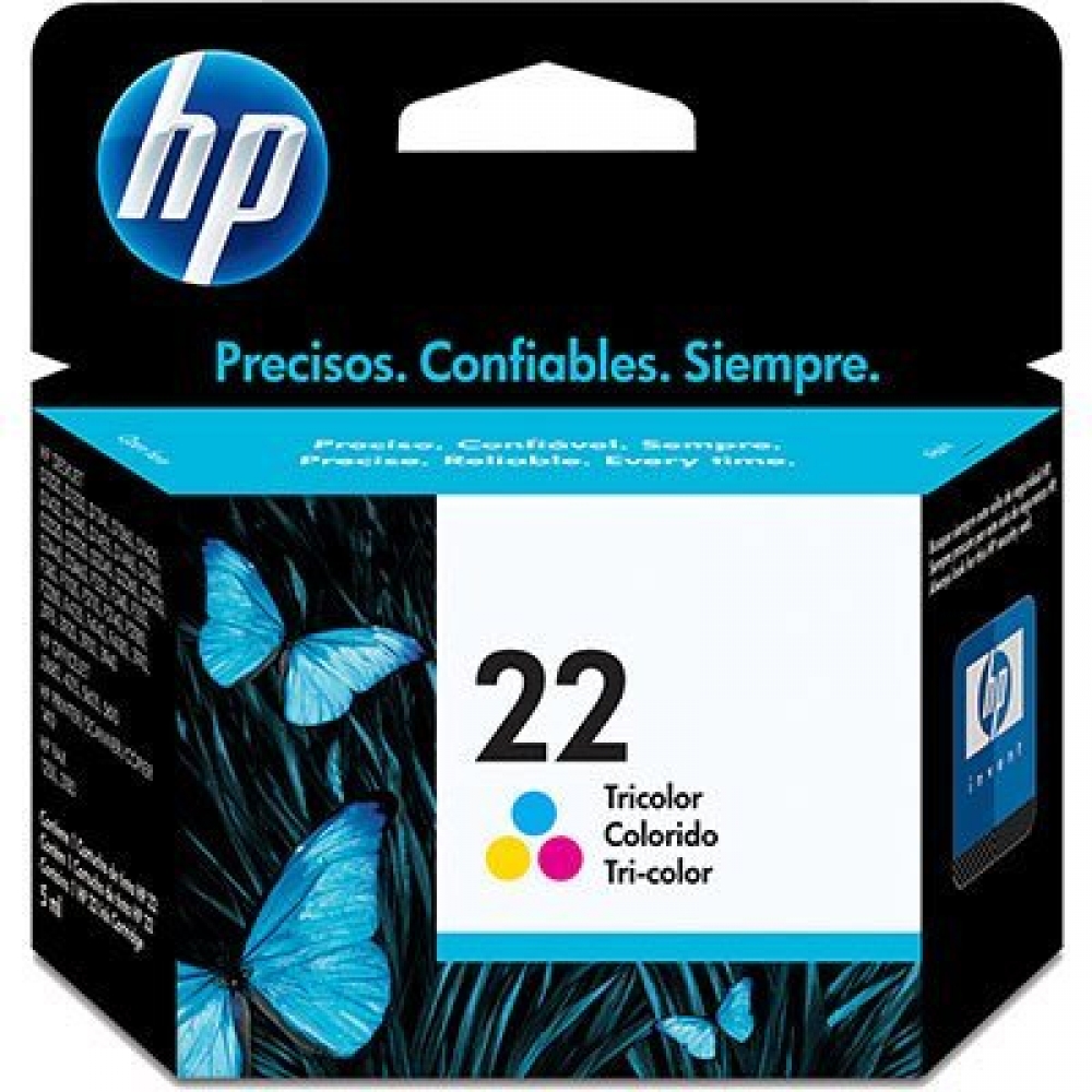 Cartucho HP 22 colorido 6ML C9352Ab Original **