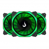 Kit Cooler Fan com 3un 120mm Rise Mode Aura RM-AU-02-RGB 12v