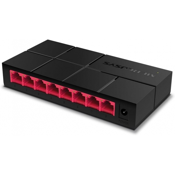 Switch 8P 10/100/1000 Mercusys MS108G (BR)