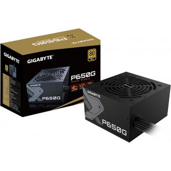 Fonte de alimentação ATX 650W 80 Plus Gold Gigabyte GP-P650G