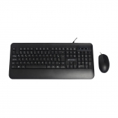 Kit Teclado Mouse USB C3 Tech KT-200BK