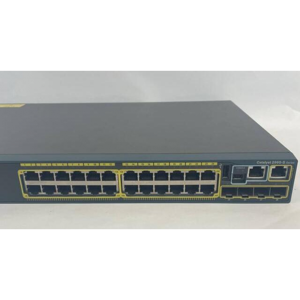 Switch 24 Portas Cisco Catalyst-2960S-24TS-L Gigabit | USADO