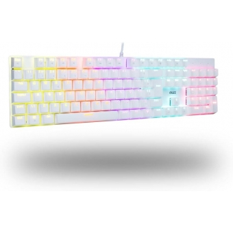 Teclado Mecanico Gamer Orion Essential Branco Switch Blue
