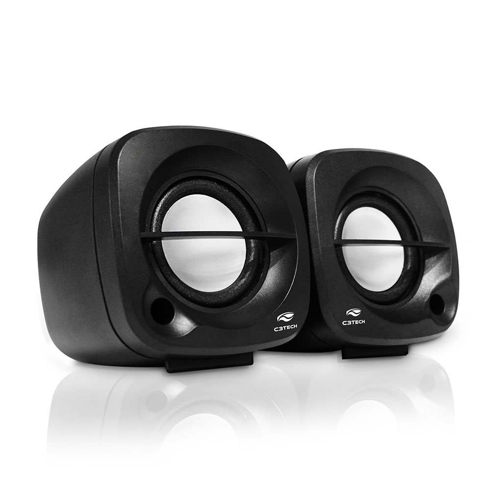 Caixa Som 2.0 C3 Tech SP-303BK