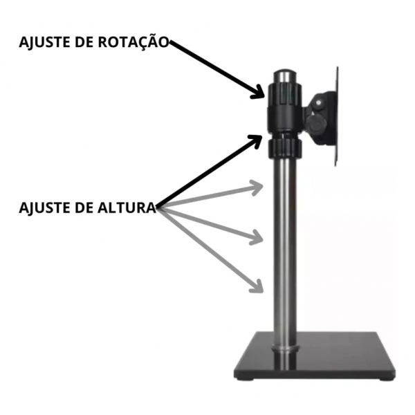 Suporte para Monitor de mesa 12 Ate 27 pol Giant Innovation Gt Preto