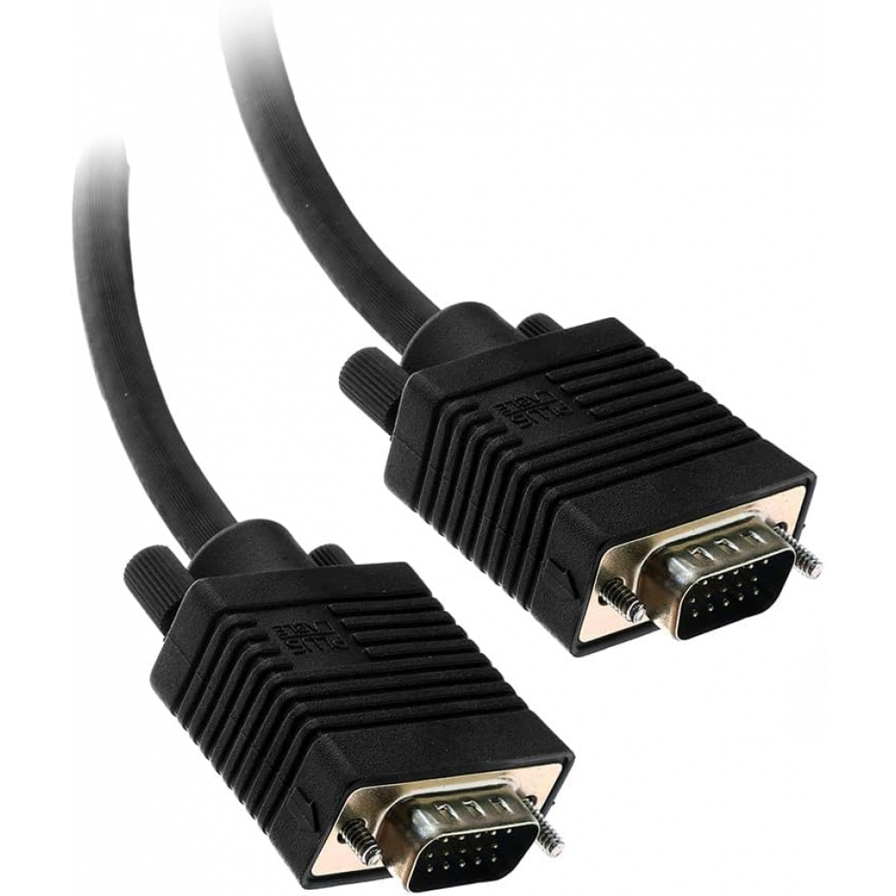 Cabo Monitor VGA X VGA 1,8m com Filtro Pluscable PC-MON1802