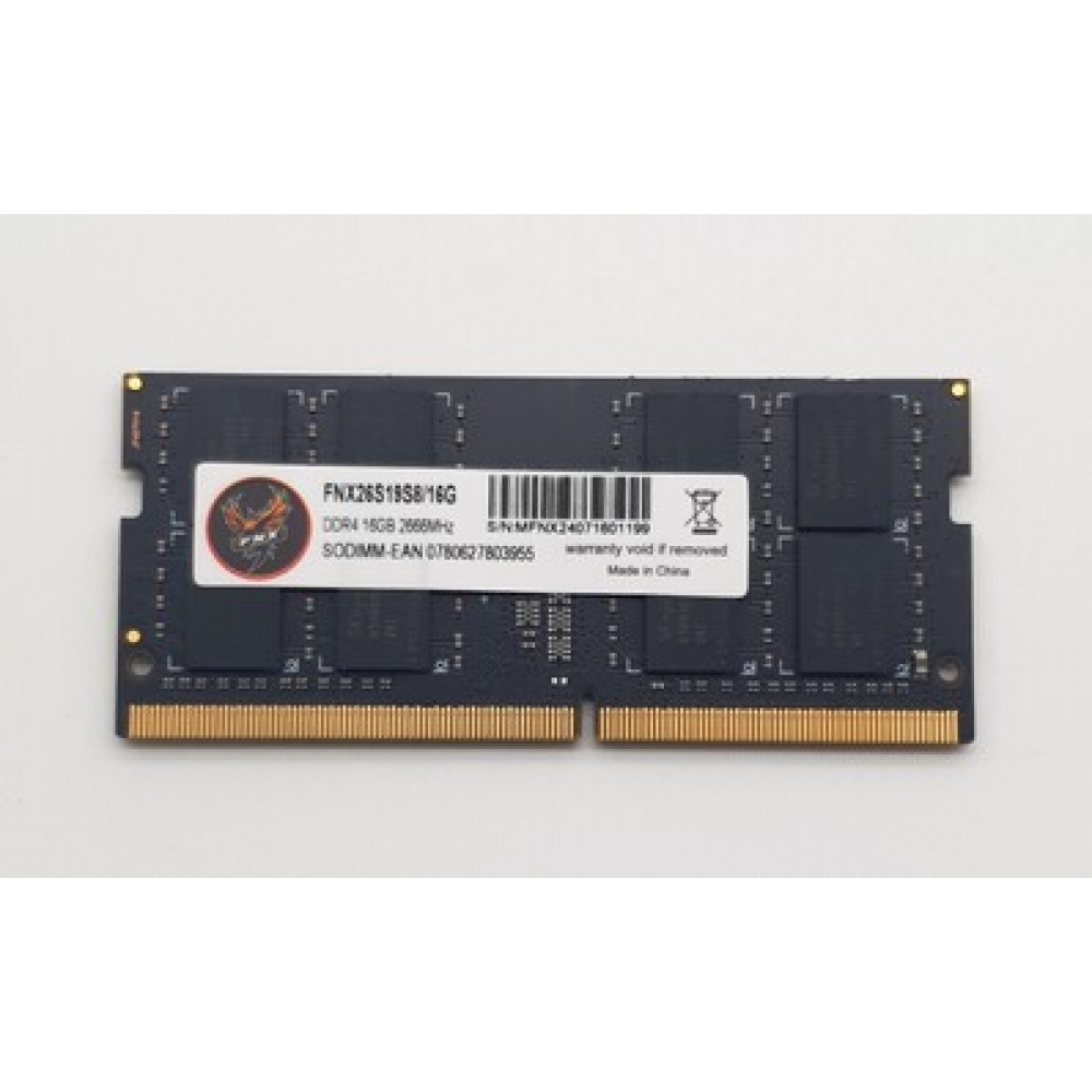 Memoria DDR4 16GB 2666Mhz FNX para Notebook