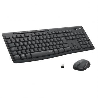 Kit Teclado e Mouse sem Fio Logitech MK295