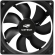 Cooler para Gabinete 8cm C3 Tech F7-PW10BK Preto