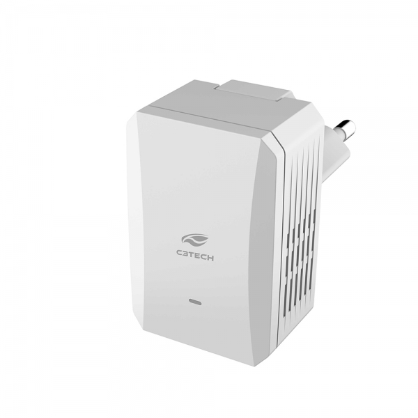 Carregador Tomada USB 2,4A Celular C3 Tech UC-310WH