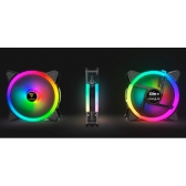 Kit Cooler Fan com 3un 120mm GAMDIAS Aeolus M2-1203