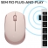 Mouse sem Fio USB Logitech M170 - Rosa