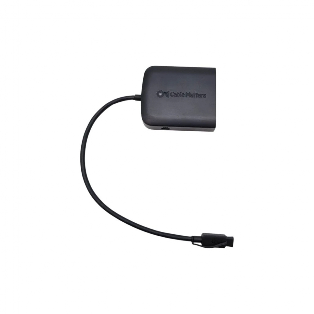 Hub USB C para 1x Displayport/USB/Ethernet Cable Matters Modelo 201046_v <REVISADO>