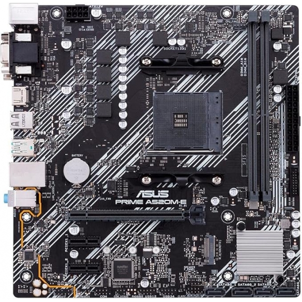 Placa Mae Asus Prime A520M-E DDR4 AMD AM4
