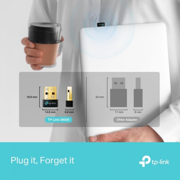 Adaptador Bluetooth USB 5.3 TP Link UB500