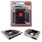 Adaptador Caddy 9,5mm (Hd-Dvdrw) F3 para notebook
