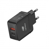Carregador Tomada AC/USB/USB C Universal C3 Tech UC-P200BK