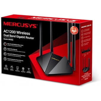 Roteador Wireless Gigabit 1200Mbps Dual Band Mercusys MR30G