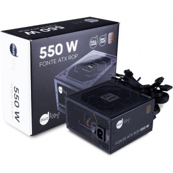 Fonte de alimentação ATX 550W 80 Plus Bronze DAZZ