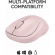 Mouse Bluetooth USB Logitech M240 - Rosa