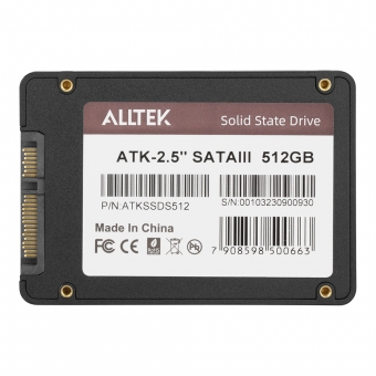 SSD Sata Alltek - 512GB