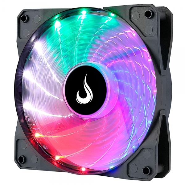 Cooler para Gabinete 12cm Rise Led Rainbow