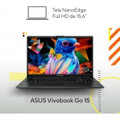 Notebook Asus Vivobook E1504F AMD Ryzen 5-7520u 8GB DDR5 256GB SSD Tela 15.6 Full HD Radeon 610M Keep OS