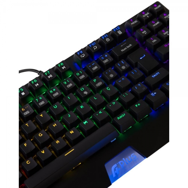Teclado Mecânico Gamer Aplus Mizu Rainbow - Outemu Blue
