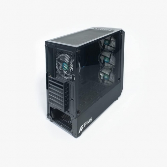 Gabinete Gamer ATX  A+ Plus Tech Zohar AP-GB-4780 sem Fonte com 4 Fans A-RGB
