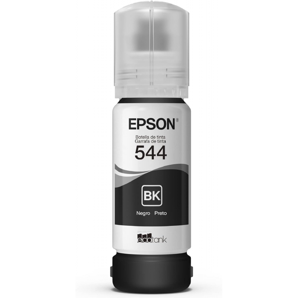 Garrafa de Tinta Epson T544 65ml - Preto