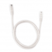 Cabo Rede Patch Cord CAT5E 1,5m Pluscable PC-ETHU15WH