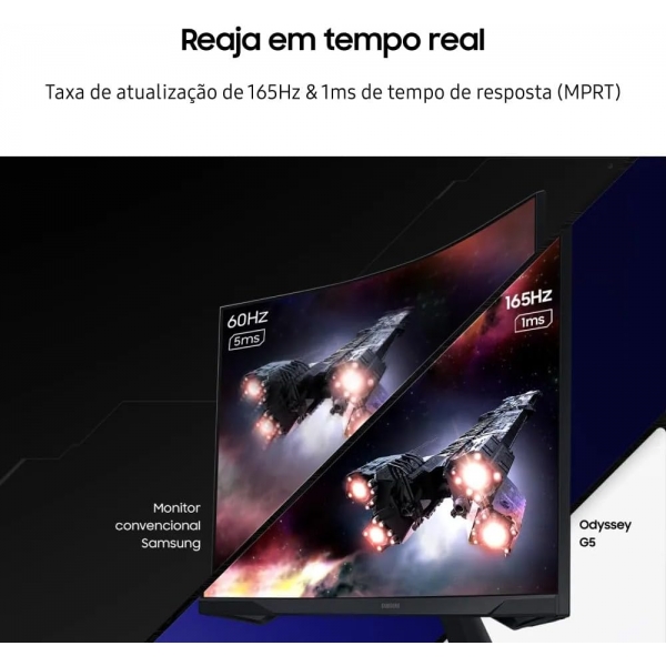 Monitor Gamer Led Curvo 27