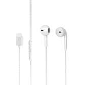 Fone de Ouvido Intra Auricular Lecoo EH104 Branco - USB-C