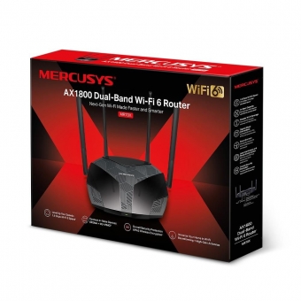 Roteador Wireless Gigabit 1800Mbps Dual Band Mercusys MR70X