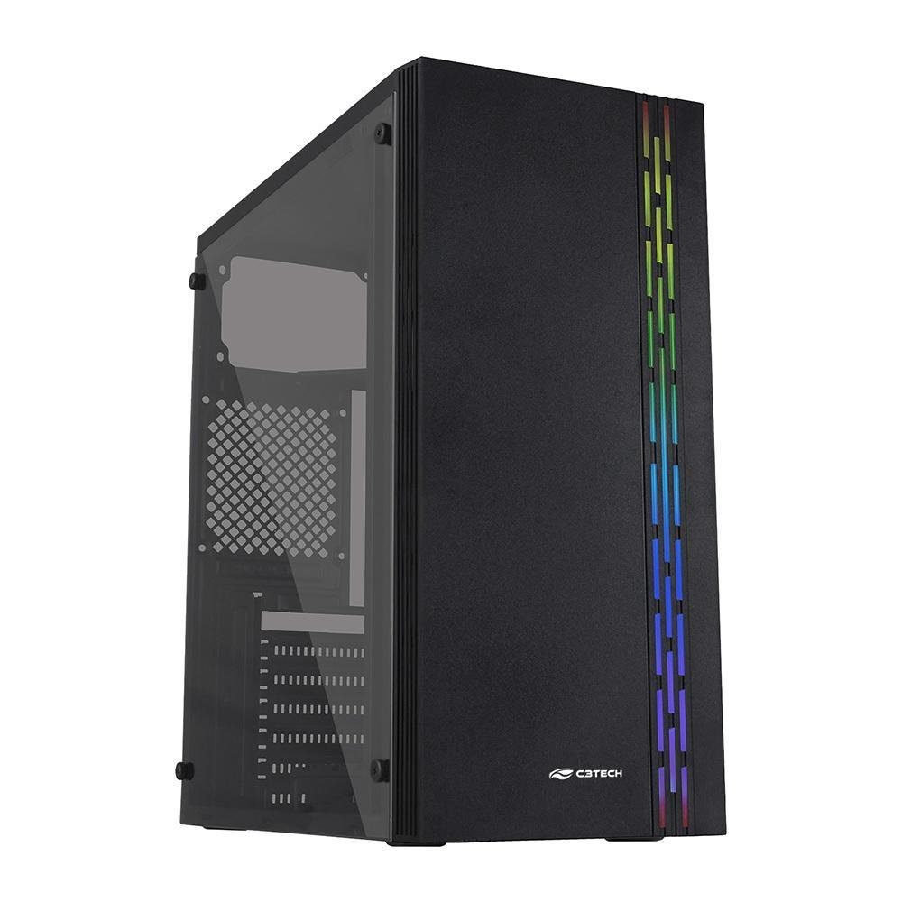 Gabinete Gamer ATX sem Fonte USB 3.0 C3 Tech MT-G230BK