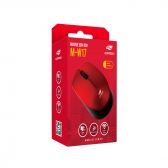 Mouse sem fio USB C3 Tech M-W17 - Vermelho