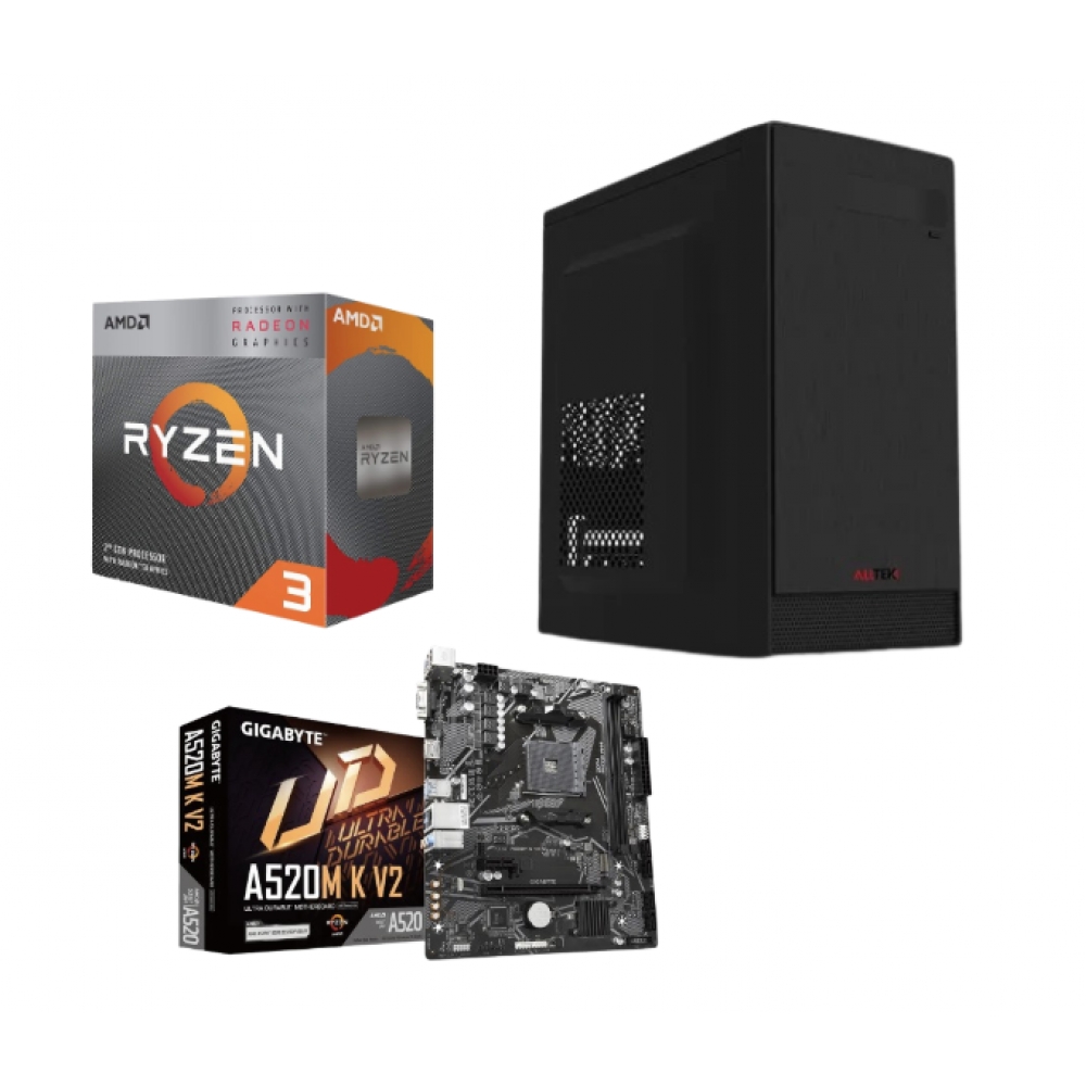 PC Charm AMD Ryzen 3 3200G 8GB DDR4 128GB Sata