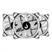 Kit Cooler Fan com 3un 120mm Rise Mode ARGB RM-FN-02-RGB 5V