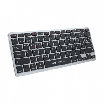 Teclado sem fio Bluetooth C3 Tech K-BT50BK Preto
