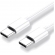 Cabo Celular USB C -USB C  1,0m 6A 60W PEINING