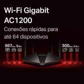 Roteador Wireless Gigabit 1200Mbps Dual Band Mercusys MR30G