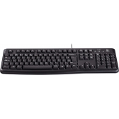 Teclado Multimidia USB Logitech K120 preto