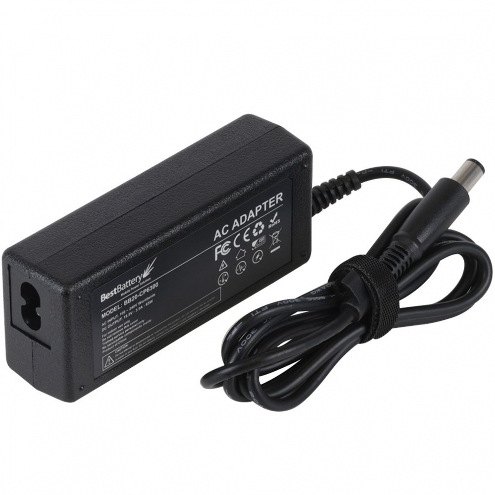 Fonte para notebook HP 18,5V 3,5A 65W BB20-CP6300 (Pino Grosso)