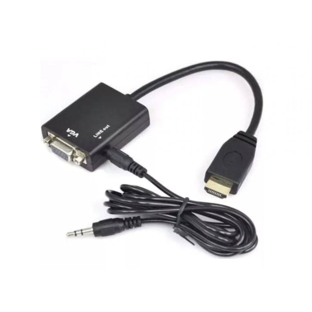 Cabo Adaptador HDMI M X VGA F