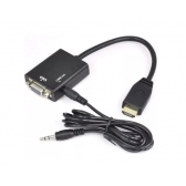Cabo Adaptador HDMI M X VGA F