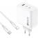Carregador Celular Tipo C 65W  HRebos CRG-504i Branco
